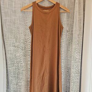 Everlane A-line cotton midi dress